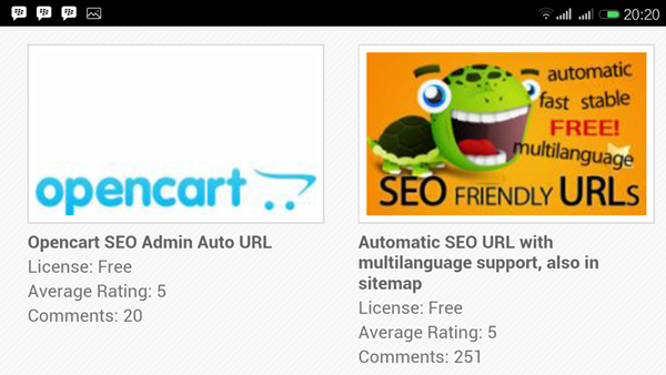 2 pilihan modul seo url gratis untuk ecommerce opencart versi 2.0 terbaik, pilih salah satu aja