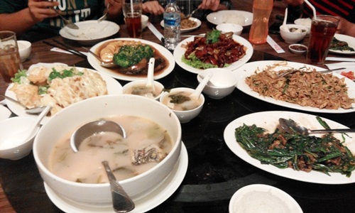 Menu harga makanan price list moi village chinese food enak surabaya barat cocok untuk family