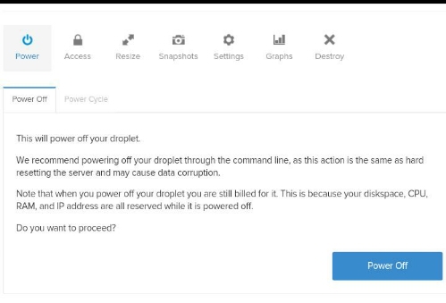 Cara backup droplet supaya hemat billing vps digitalocean