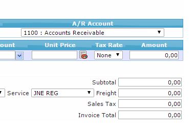 Cara merubah nama kurir pada form faktur penjualan atau invoice phreedom erp