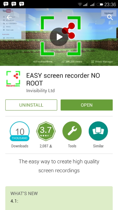 Cara rekam layar android menjadi video