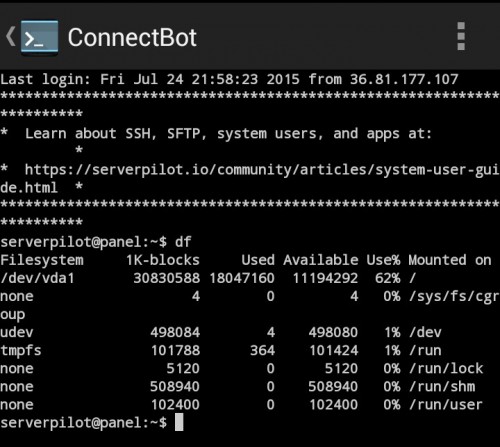 Cara cek kuota disk ubuntu server