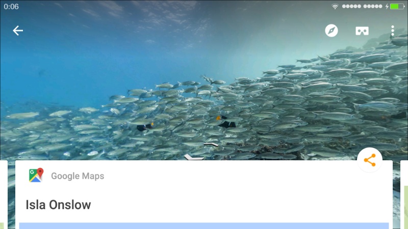 Menyelam dengan aplikasi google street view