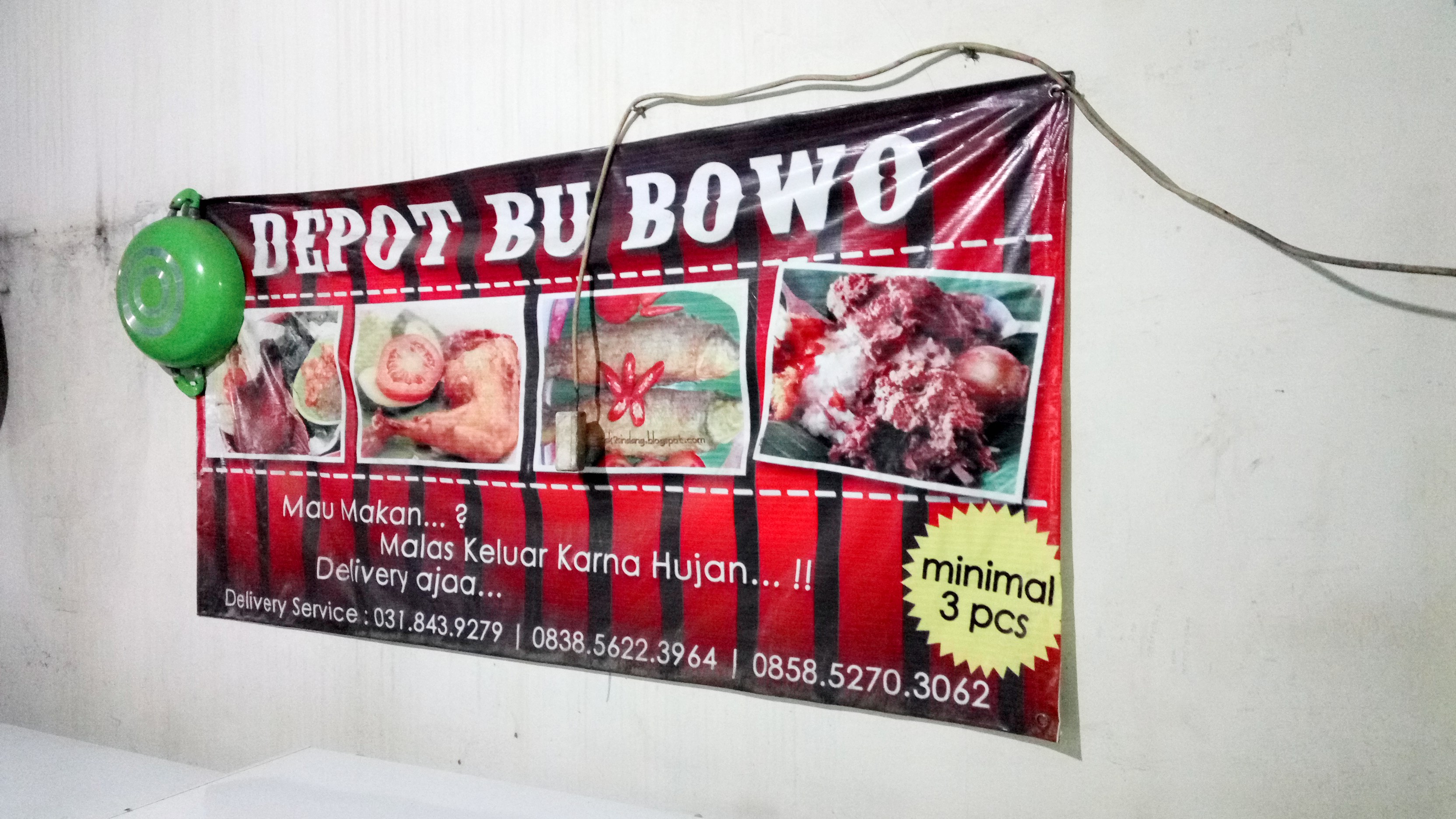 Bebek goreng bu bowo kutisari surabaya selatan